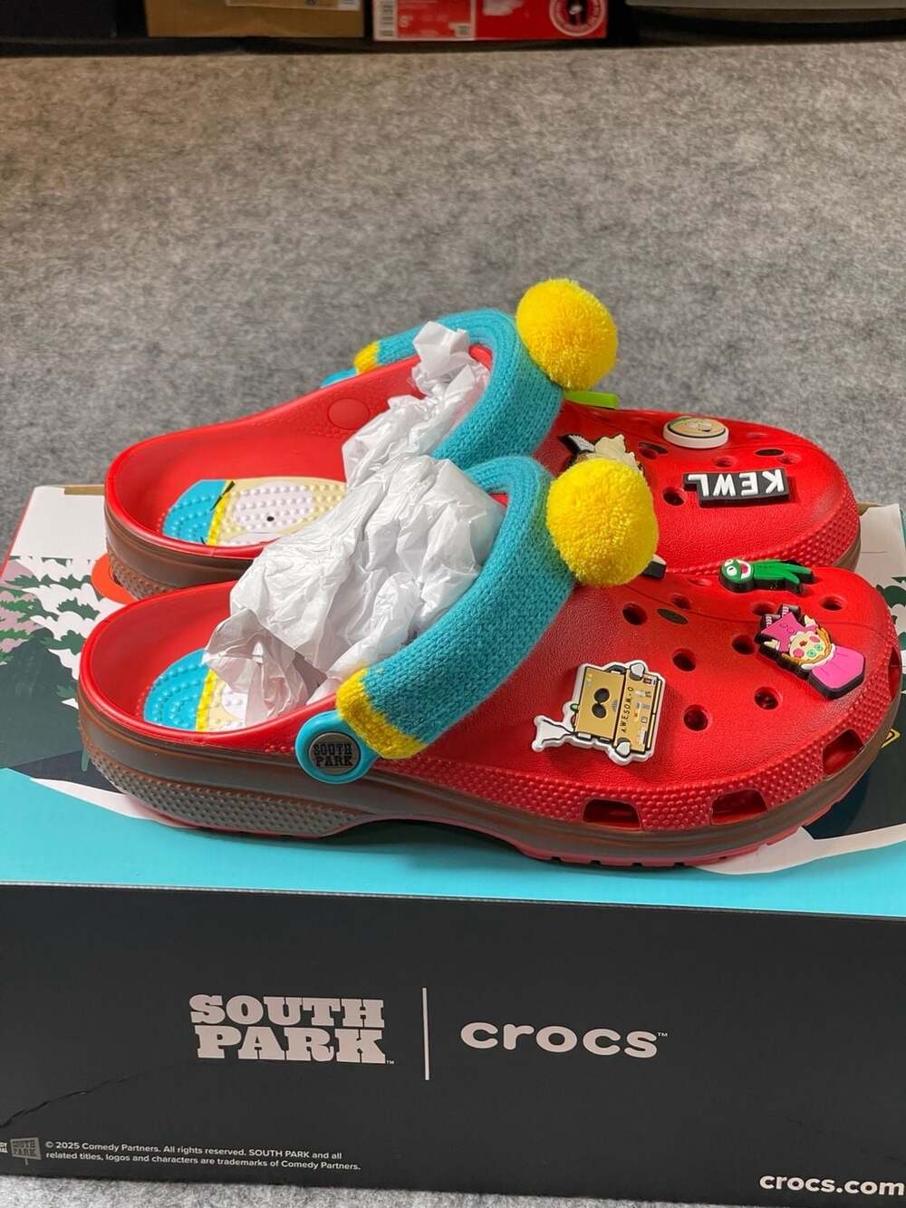 Crocs Classic Clog Eric Cartman South Park Size M8 W10 - Picture 5 of 9